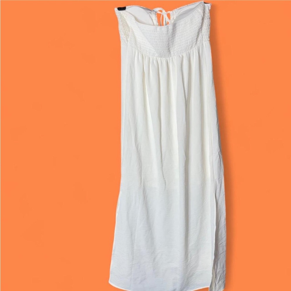 NWOT No Boundaries Maxi Strapless Dress M 8-10 - Picture 2 of 14
